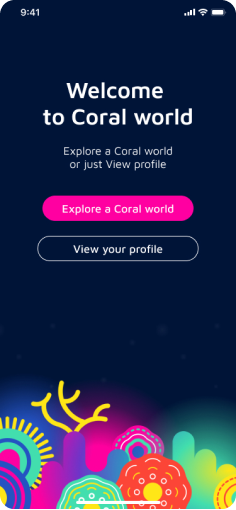 coral img - welcome